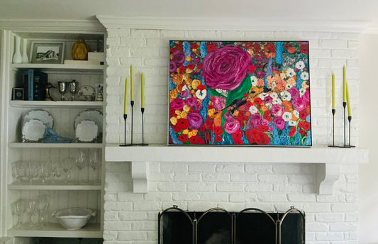 Original Painting: Chaos Garden | 30” x 40” | Impasto on Canvas