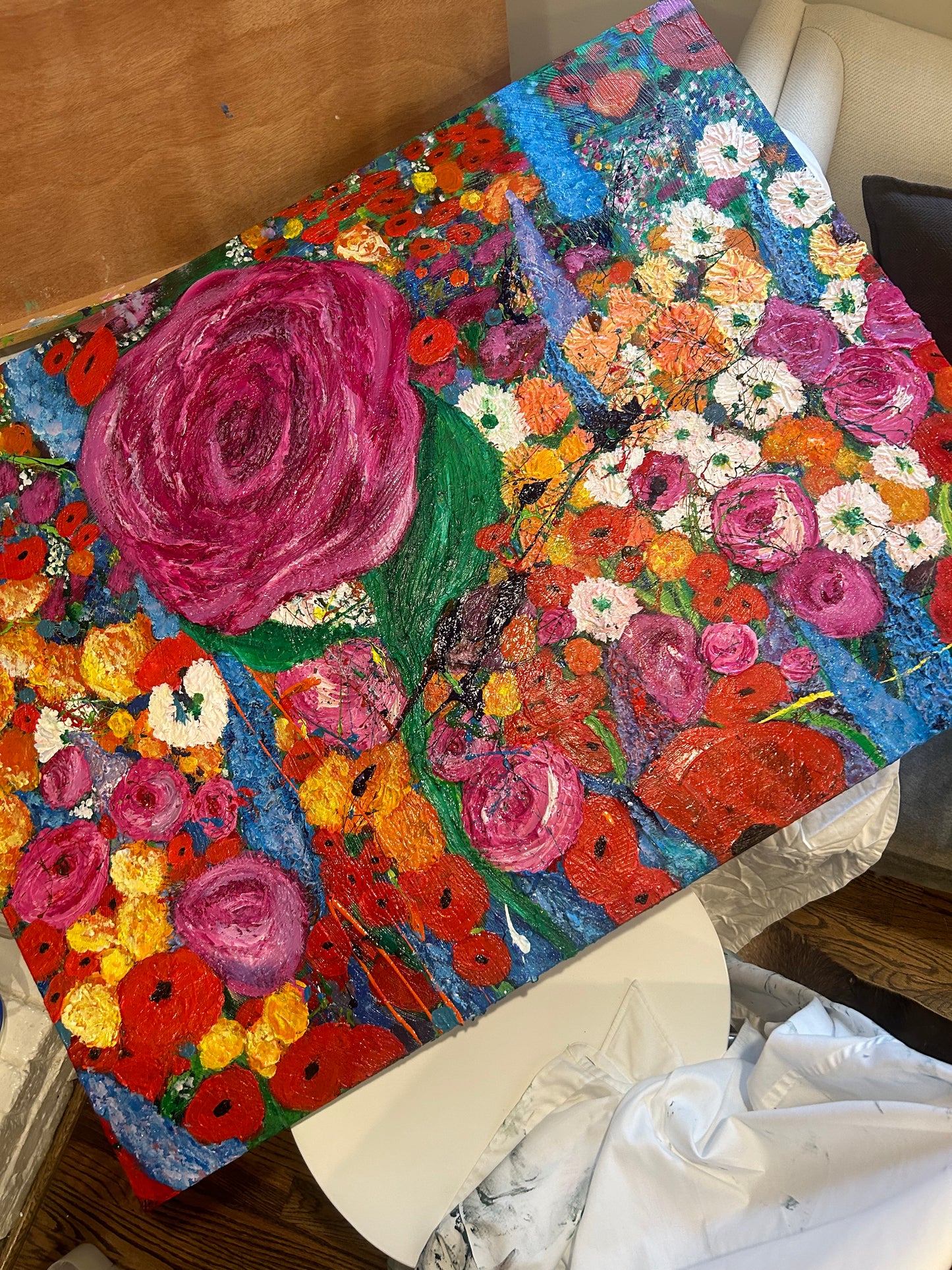 Original Painting: Chaos Garden | 30” x 40” | Impasto on Canvas
