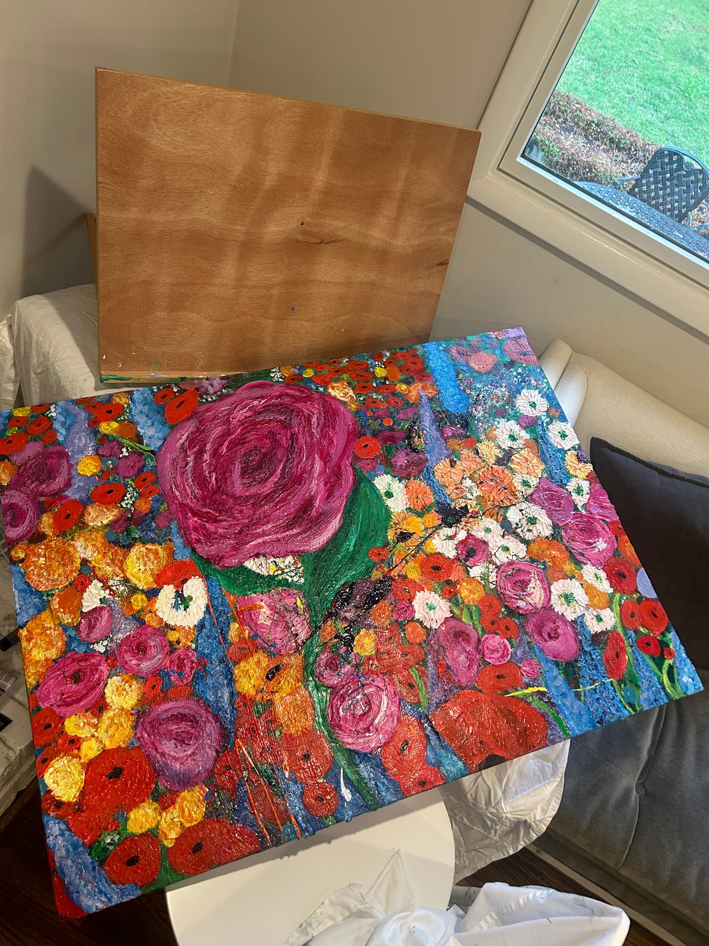 Original Painting: Chaos Garden | 30” x 40” | Impasto on Canvas